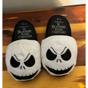 Disney The Nightmare Before Christmas Jack Plush Women’s Slippers Size Med 7-8